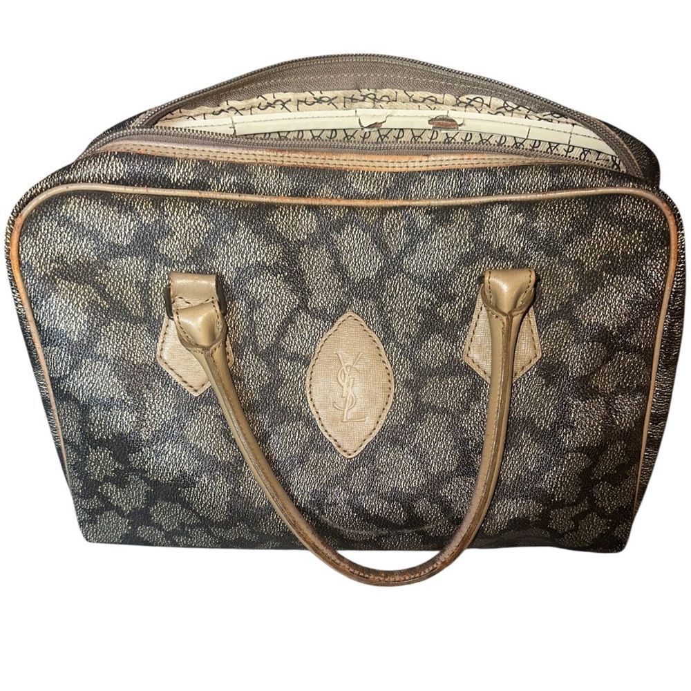 YSL Yves Saint Laurent Boston Top Handle Bag.